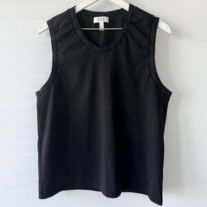 COS Women’s Sleeveless Cotton Crew Neck Top